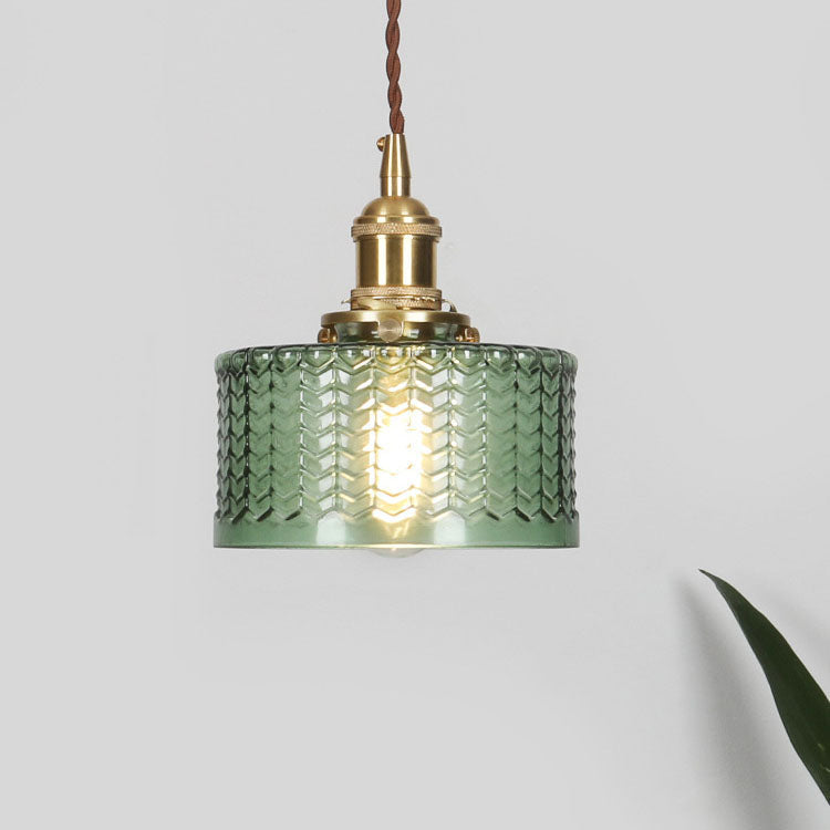 Vitrō™ Hanglamp Met Glazen Kap En Messing Afwerking