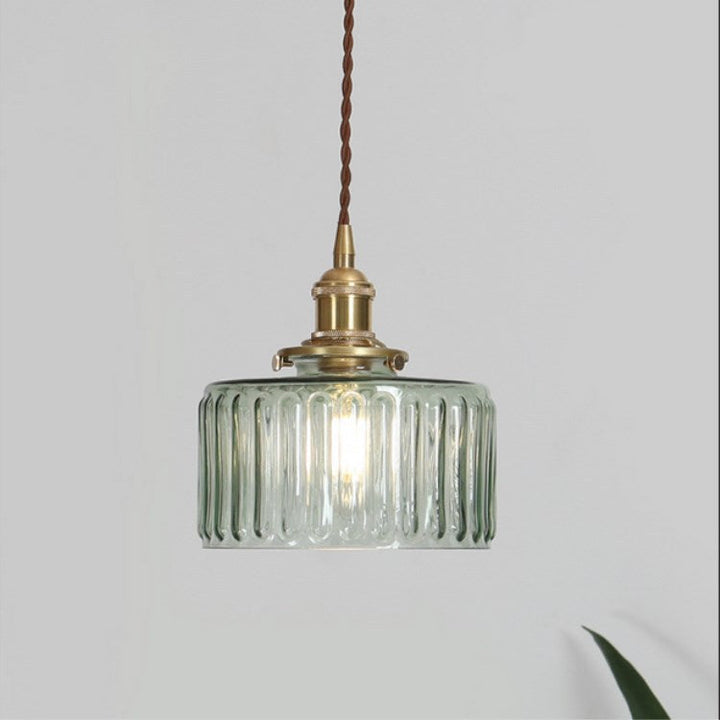 Vitrō™ Hanglamp Met Glazen Kap En Messing Afwerking
