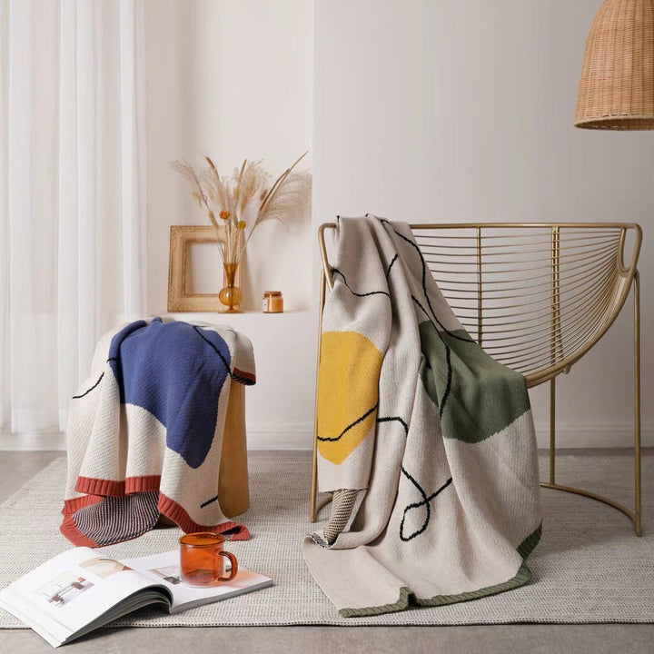 Thick Office Nap Blanket – Nordic Cozy Throw