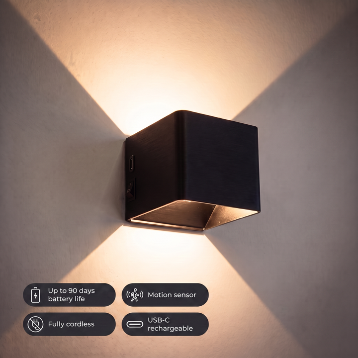 Cubo™ – Premium Cordless Wall Lamp