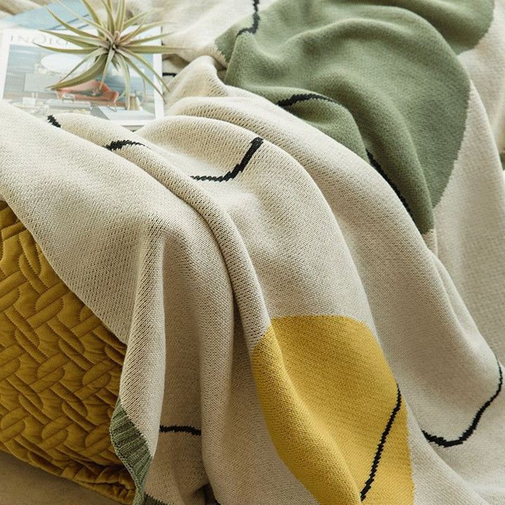 Thick Office Nap Blanket – Nordic Cozy Throw