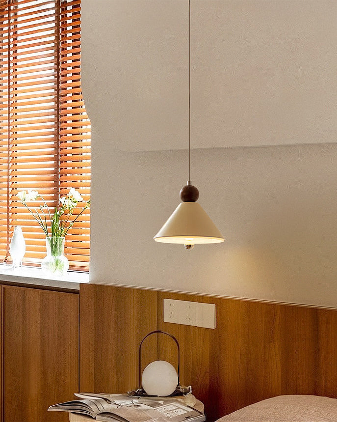 Konō™ Hanglamp Met Kegelvormige Kap, Witte Kap Voor Woonkamer