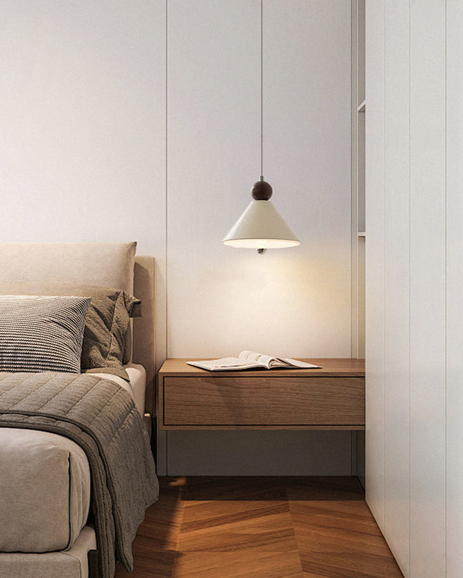 Konō™ Hanglamp Met Kegelvormige Kap, Witte Kap Voor Woonkamer