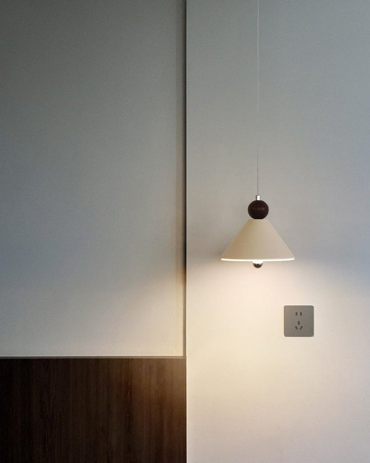 Konō™ Hanglamp Met Kegelvormige Kap, Witte Kap Voor Woonkamer