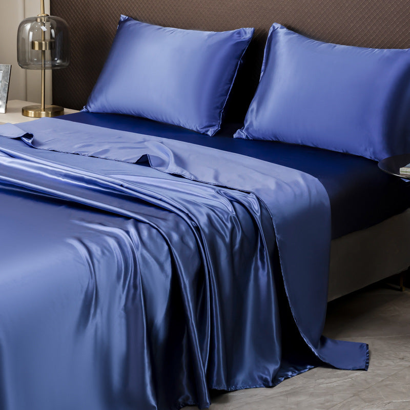 Luxury Satin Sheets - Silky Bedding Set with Pillowcases