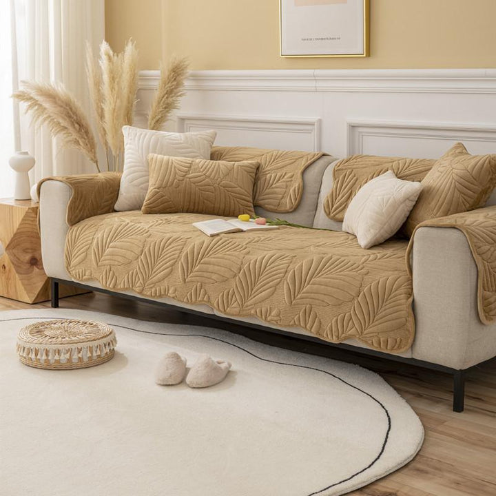 Kid & Pet Friendly Couch Cover - Non-Slip & Plush