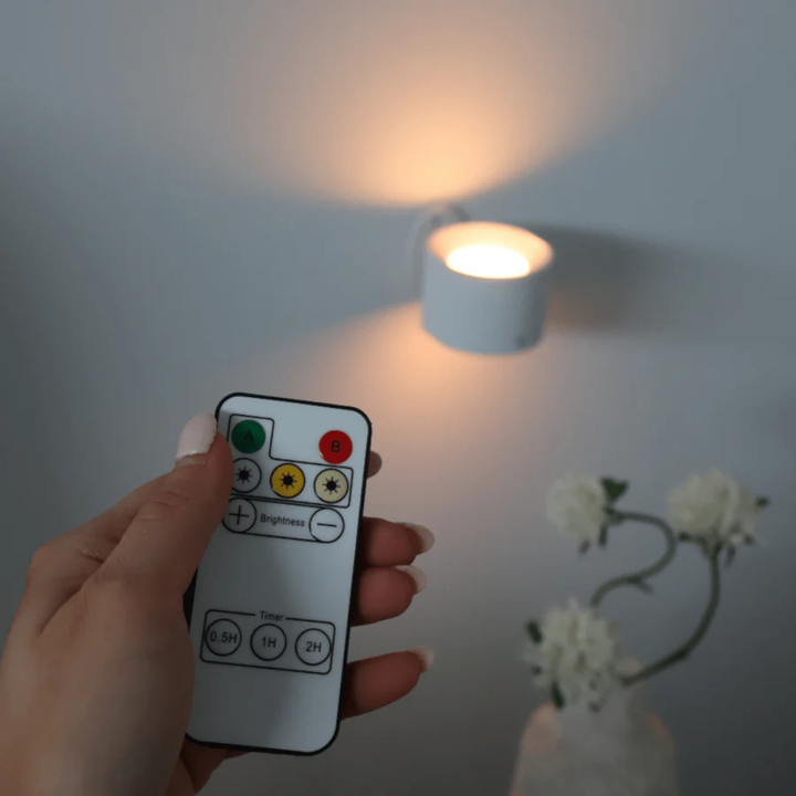 Luméa™ | Draadloze LED Wandlamp