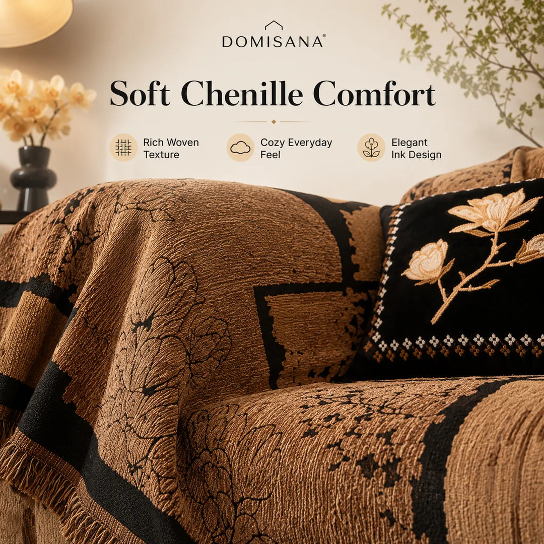 Pet Friendly Chenille Couch Cover – Thousand Ink Design