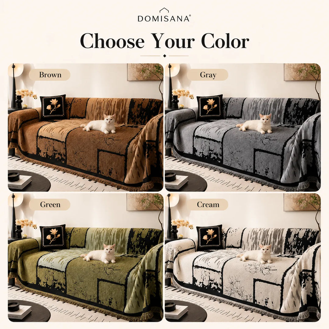 Pet Friendly Chenille Couch Cover – Thousand Ink Design