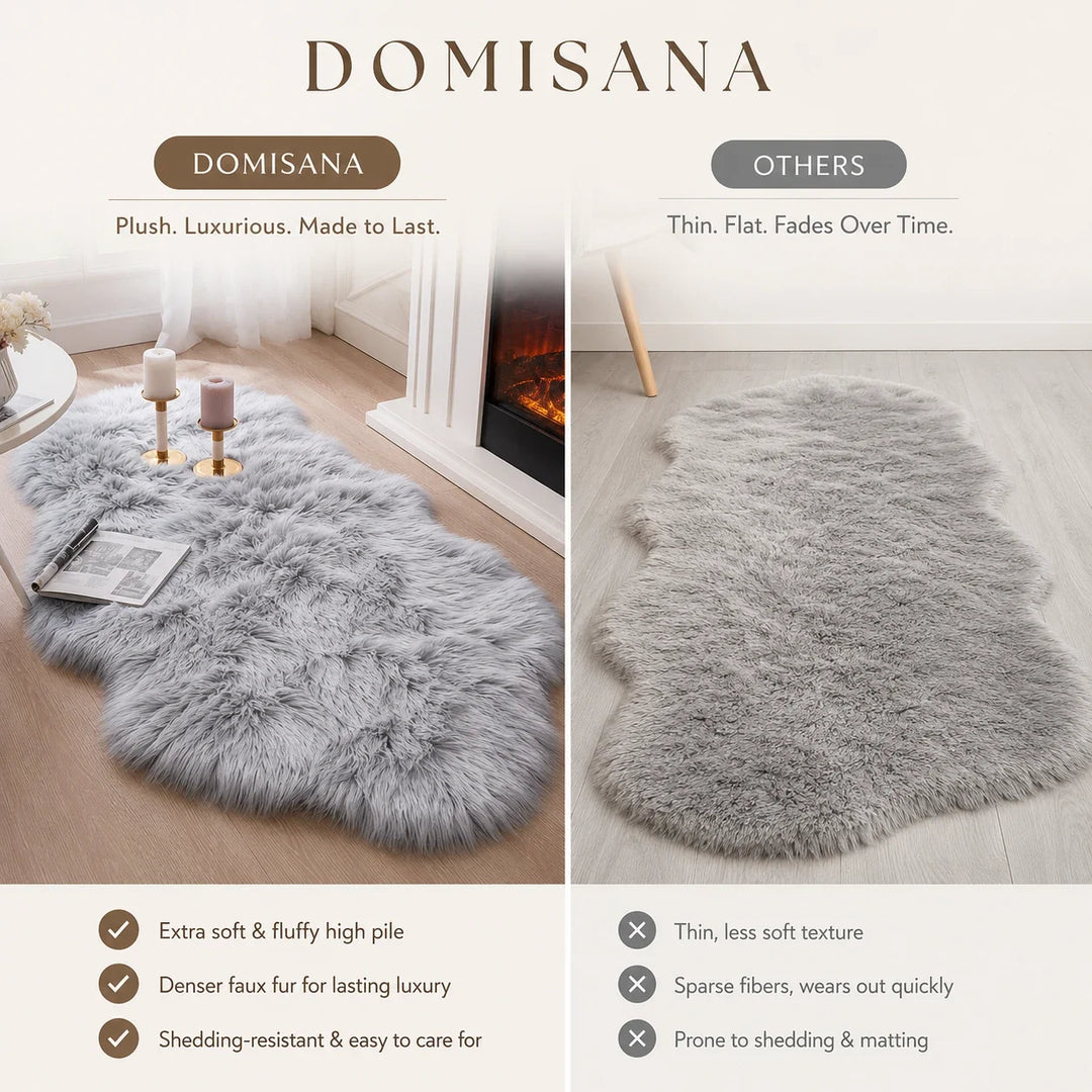Premium Faux Sheepskin Rug