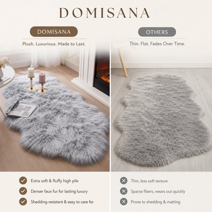 Premium Faux Sheepskin Rug