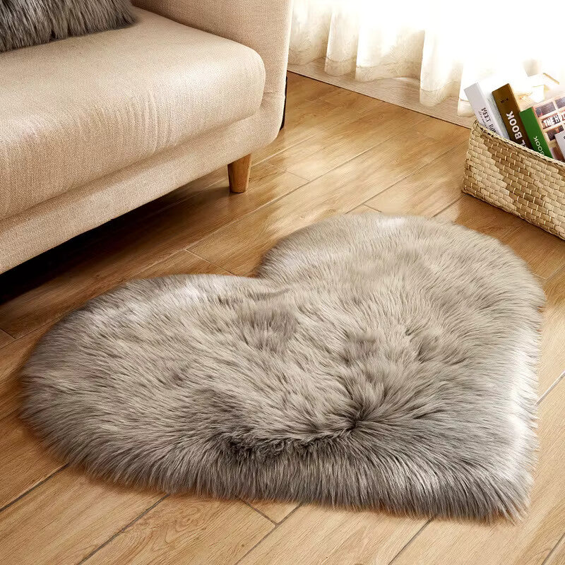 Heart Plush Rug