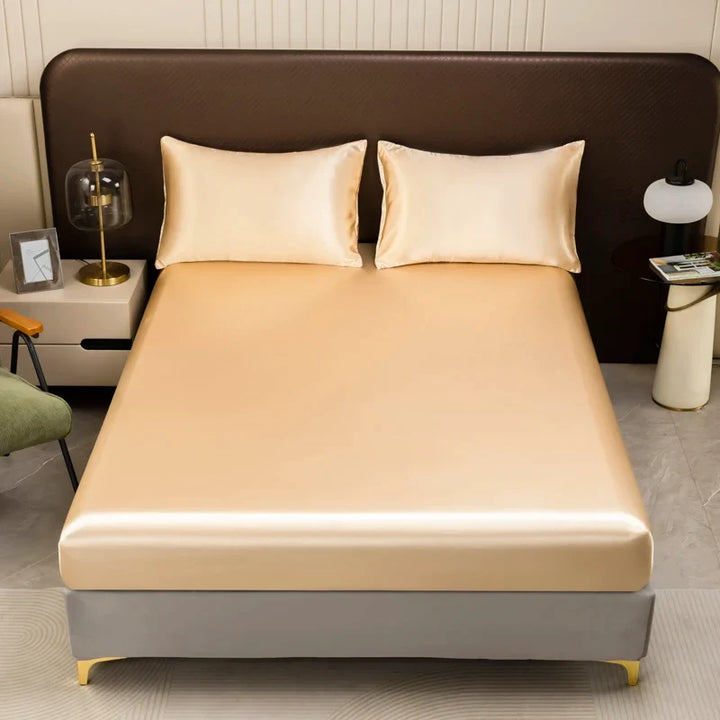 Luxury Satin Sheets - Silky Bedding Set with Pillowcases