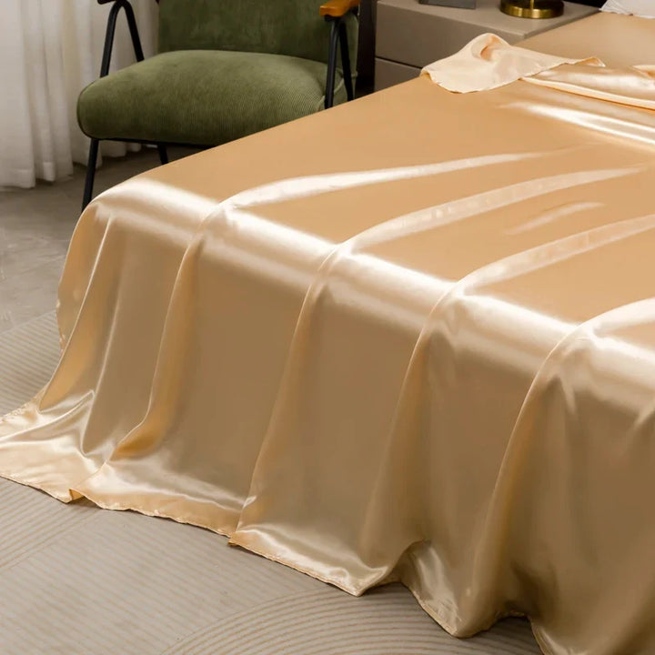 Luxury Satin Sheets - Silky Bedding Set with Pillowcases