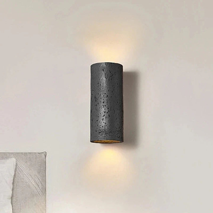 Toban™ | Japandi Cementlook Wandlamp