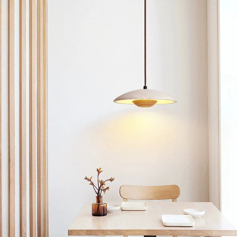 Ishō™ | Japandi Steenlook Hanglamp
