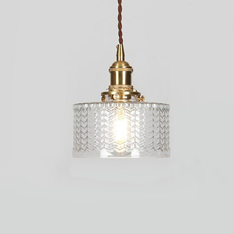 Vitrō™ Hanglamp Met Glazen Kap En Messing Afwerking