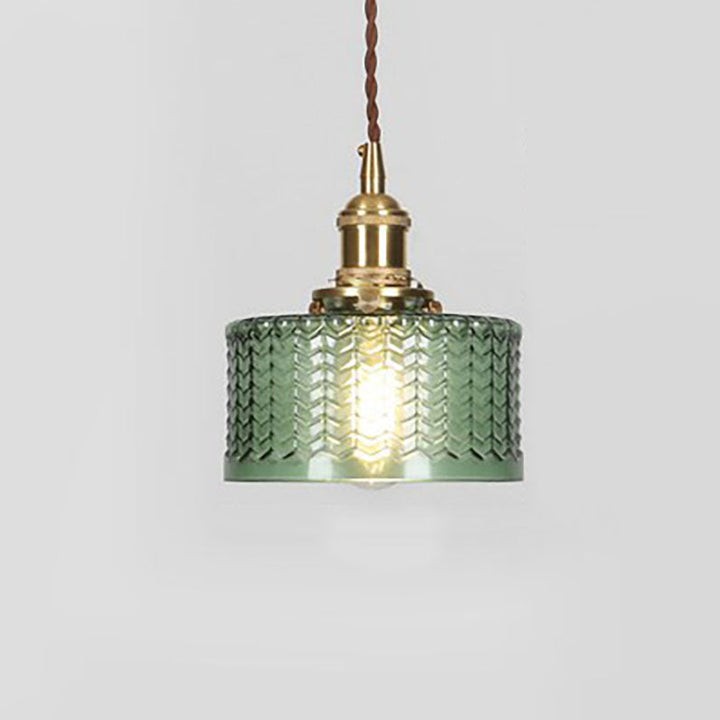 Vitrō™ Hanglamp Met Glazen Kap En Messing Afwerking