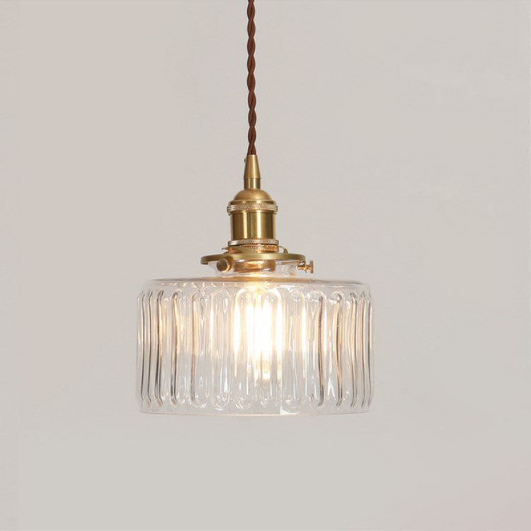 Vitrō™ Hanglamp Met Glazen Kap En Messing Afwerking