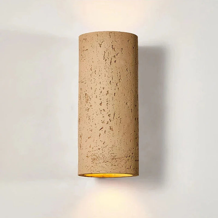 Toban™ | Japandi Cementlook Wandlamp