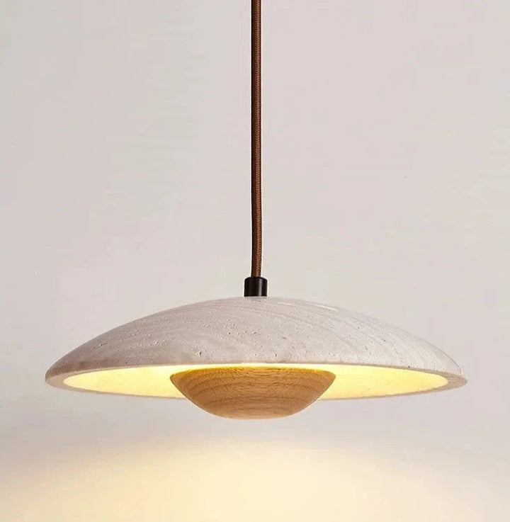 Ishō™ | Japandi Steenlook Hanglamp