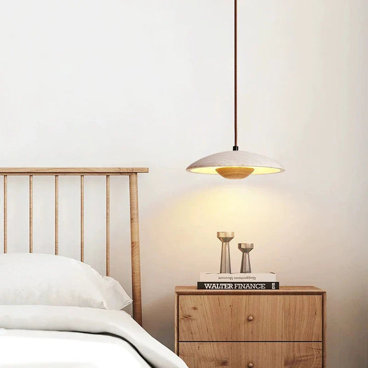 Ishō™ | Japandi Steenlook Hanglamp