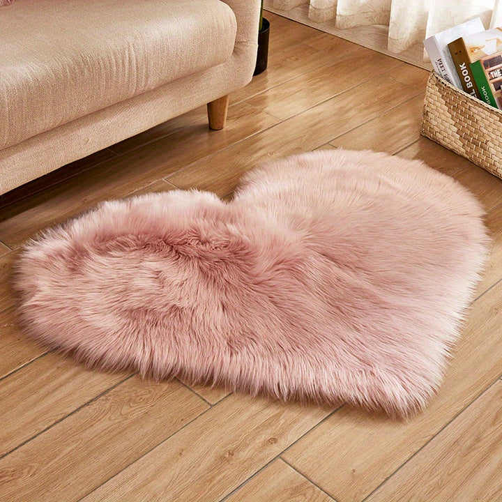 Heart Plush Rug
