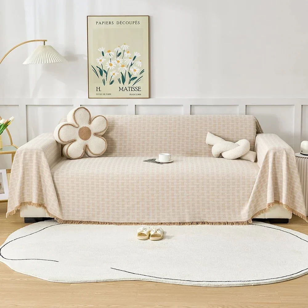 Serena Quilted Couch Cover