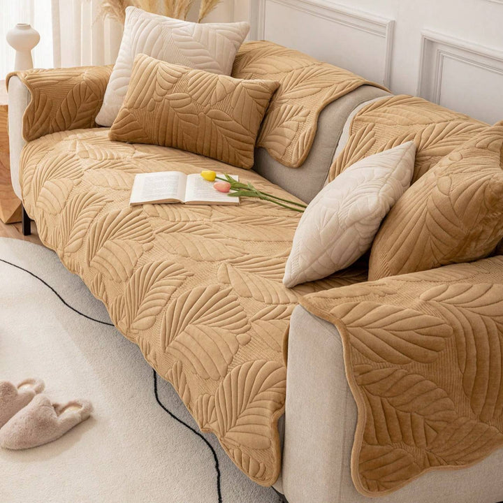 Kid & Pet Friendly Couch Cover - Non-Slip & Plush