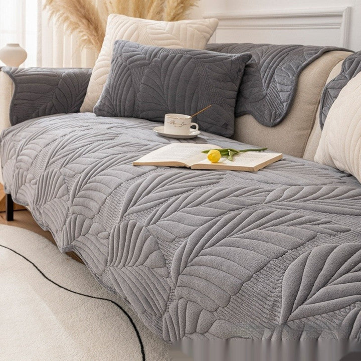 Kid & Pet Friendly Couch Cover - Non-Slip & Plush