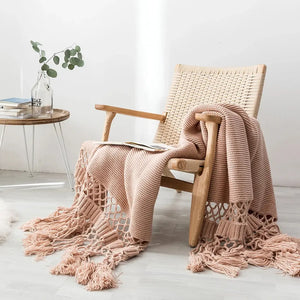 Nordhem™ Handwoven Tassel Throw