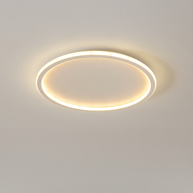 Ronde Led-plafondlamp Met Minimalistisch Scandinavisch Ontwerp