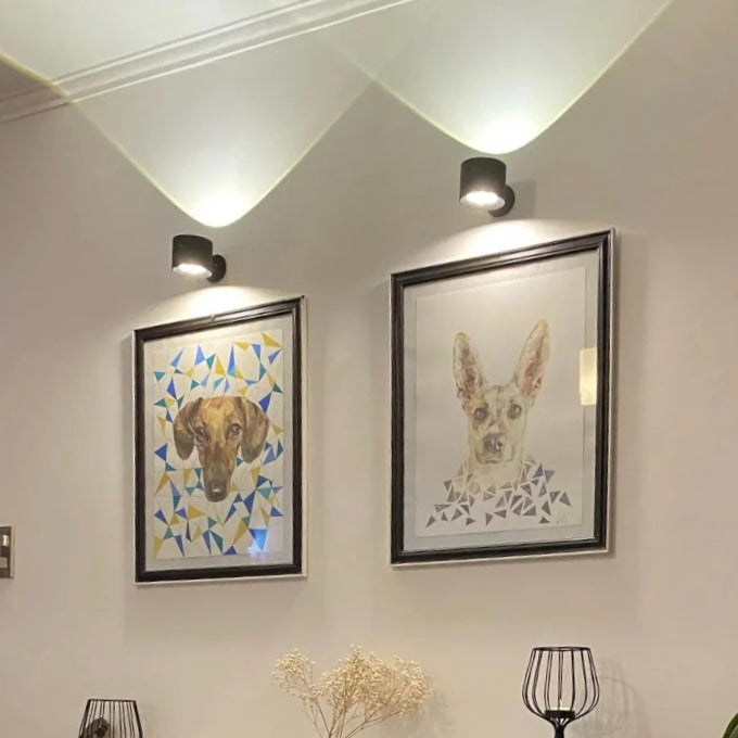 Luméa™ | Draadloze LED Wandlamp