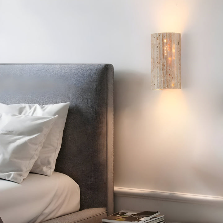 Calma™ | Natuursteen-Look Wandlamp