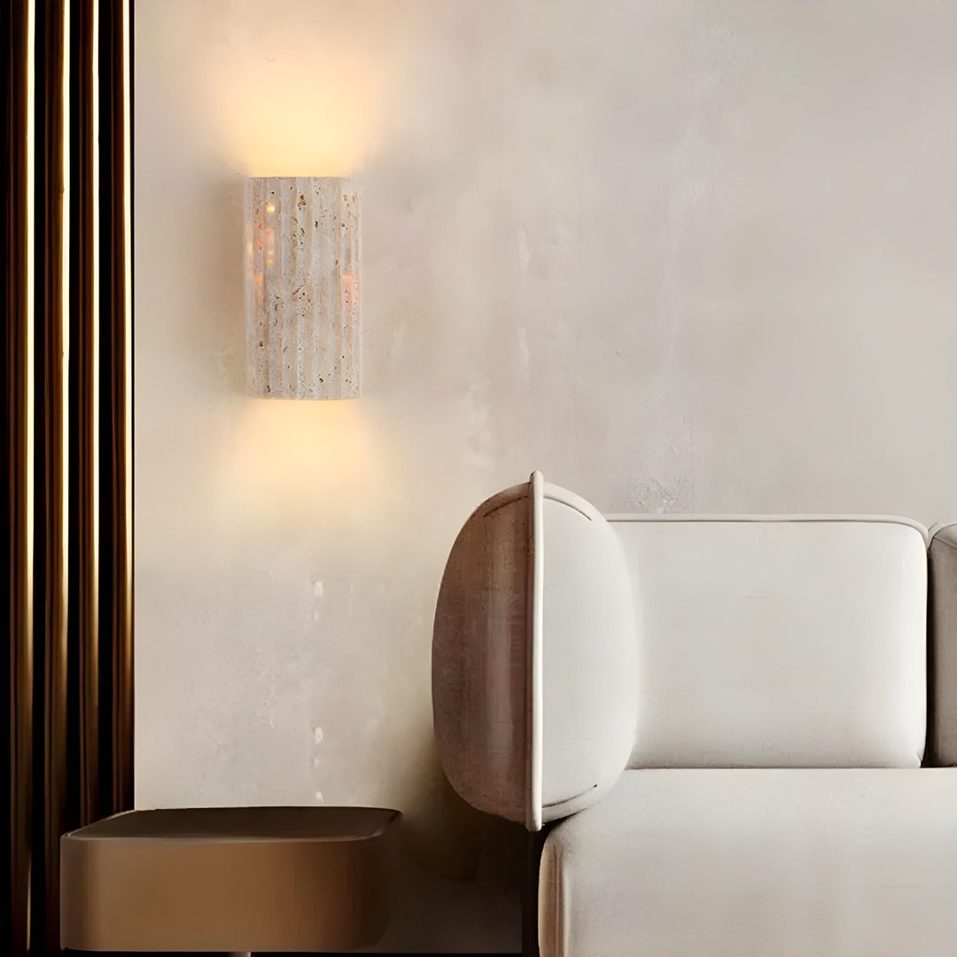 Calma™ | Natuursteen-Look Wandlamp