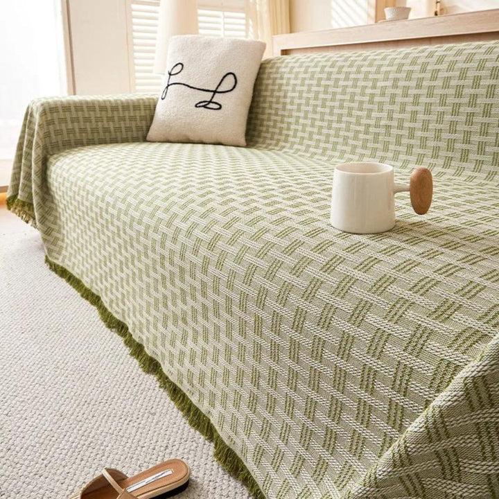 Serena Quilted Couch Cover