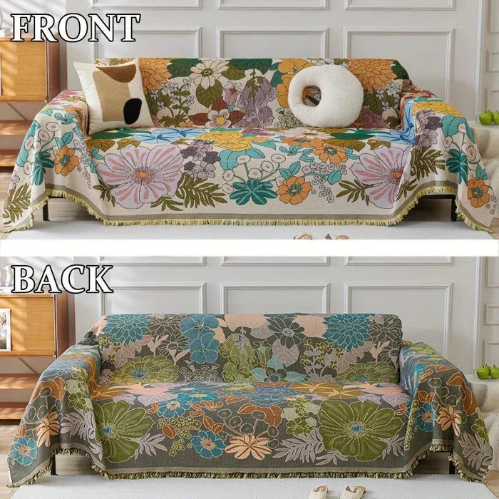 Bloom Reversible Sofa Couch Cover